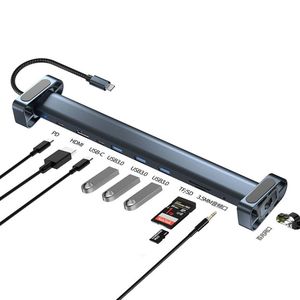 USBCドッキングステーション11 in 1 USBCハブアダプター、4K、VGA、イーサネットRJ45、PD、3.5mm Aux、S D、TF、USBC充電ポート付き - Product Image 2