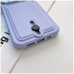 适用于iPhone 13 pro的硅胶钱包卡座手机壳，适用于iphone 13滑动卡槽手机壳 - Product Image 6