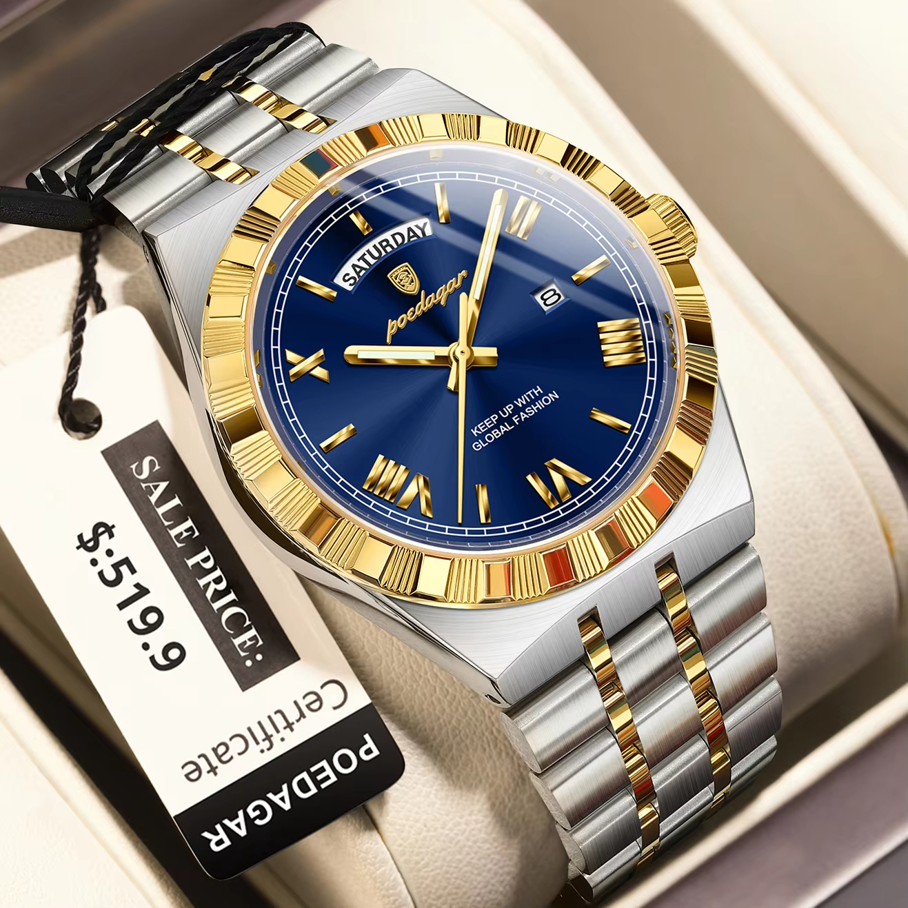 Gold Blue