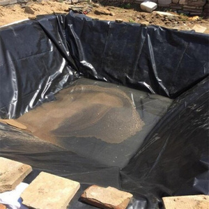 En iyi kalite 0.8mm HDPE geomembran gölet Liner yüzme havuzu rezervuar için balık çiftliği su geçirmez malzeme külot gömlekleri - Product Image 5