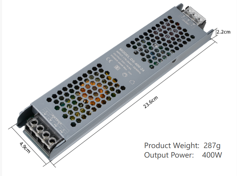 400W
