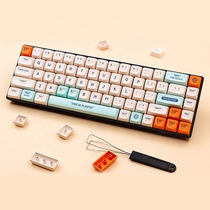 高品質のPBTゴム膜キーパッドボタンキーキャップをカスタマイズ