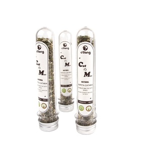 Paquete Vitro personalizado de 45ml, Hojas de hierba gatera, polvo de hierba gatera de alta calidad, venta al por mayor, gatos, juguetes relajantes para mascotas, embalaje Individual - Product Image 2