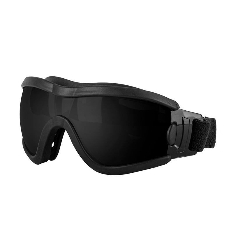 Lunettes pour animaux de compagnie - monture noire, verres gris