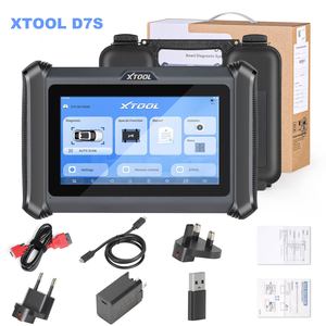 Unterstützung des XTOOL D7S-Diagnosetools DoIP & CAN FD, Programmierung des bidirektion alen Scanner schlüssels mit ECU-Codierung, vollständige OE-Diagnose