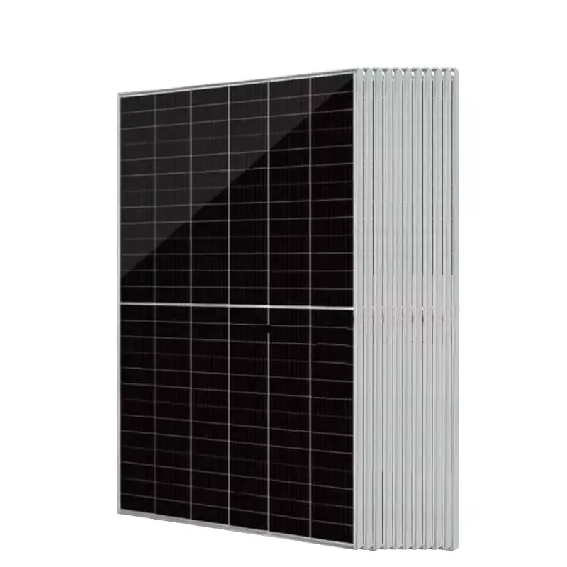 210 670w uso doméstico painel solar de energia elevada híbrido fora da grade painel solar bifacial lista de preços