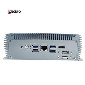 Scatola di rete industriale ad alta velocità-PC Intel 11a generazione I5-1135G7 6x2.5G LAN 4K HD ventola di raffreddamento-40 °C ~ 80 °C Computer incorporato - Product Image 4