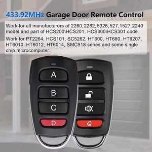 Hotsale universale RF 433mhz 4 canali faccia a faccia Clone copia duplicatore di apprendimento fisso rotolamento codice di supporto remoto senza fili