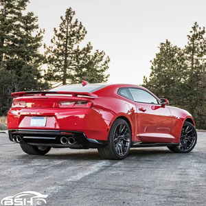 <span class=keywords><strong>ZL1</strong></span> סגנון רכב אחורי פגוש אוטומטי גוף ערכת מט שחור ספוילר עבור שברולט קמארו 2016-2018