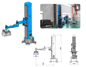 4 <strong>Axis</strong> Full-<strong>automatic</strong> <strong>Palletizing</strong> <strong>Robot</strong> for Carton Box/bag/bottle - Product Image 3