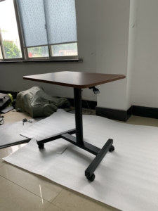 Customized TABグローブノートパソコンのデスクトップPneumaticリフティングコンピュータテーブル - Product Image 6