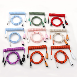 Keyboard Type c to Usb c Aviation Coiled <strong>Cable</strong> Keyboard Usbc Aviation Coiled <strong>Cable</strong> Coiled Usb c <strong>Cable</strong> - Product Image 6