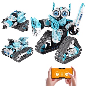 Set di blocchi giocattolo giocattolo per bambini con controllo di programmazione di assemblaggio per bambini - Product Image 1