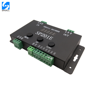 WS2812B SK6812 DMX 512 canal SPI Digital de señal decodificador Pixel Led controlador de Gaza