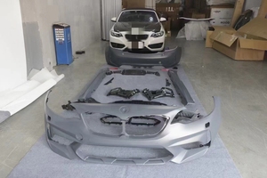 ชุดอุปกรณ์สำหรับ BMW 2ชุด F22 F23อัพเกรดเป็นชุดตัวถัง CS ชุดดัดแปลง F20ชุดแปลง M2c F87ชุดประกอบกันชนหน้า - Product Image 3