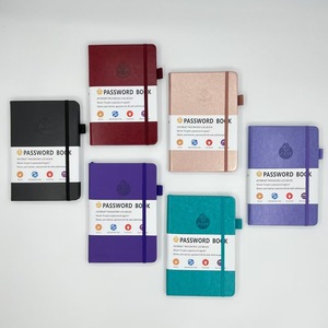 Alfabetik sekmeler ile özel renk ciltli defter iş ofis tarzı adres şifre kitap kişiselleştirilmiş günlüğü logosu - Product Image 2