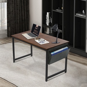 Escritorio de madera para ordenador con estante de almacenamiento Mesa de estudio simple para el hogar y el fabricante de muebles de oficina en China - Product Image 5