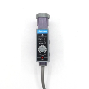 Sensor de marca de Color fotoeléctrico con ojos de pintura verde, detección de Sensor de Color ajustable con salida de relé - Product Image 3