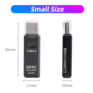2 in 1 lettore di schede USB 3.0 Micro TF lettore di memoria ad alta velocità adattatore Multi-Card Writer Flash Drive accessori per Laptop - Product Image 5