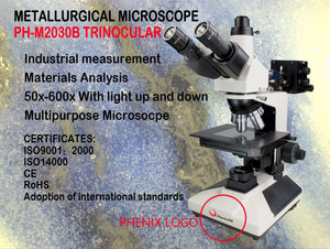 Phenix PH-M2030 50x-600x专业工业光学显微镜，带过滤三目生物冶金显微镜 - Product Image 2