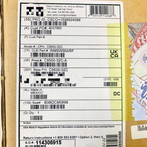 C9500-32C-E 9500 loạt hiệu suất cao 32-Port 100g chuyển đổi, NW ESS. C9500-32C-A giấy phép - Product Image 1