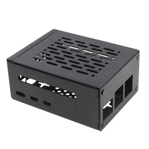 Raspberry Pi 5 dedicato PCLEZ a M.2 NVME versione di espansione Drive a stato solido custodia in metallo con un grande ventilatore che può essere installato - Product Image 3
