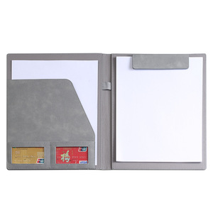 Кожаный блокнот, портфолио, количество папок, минуты - Product Image 4