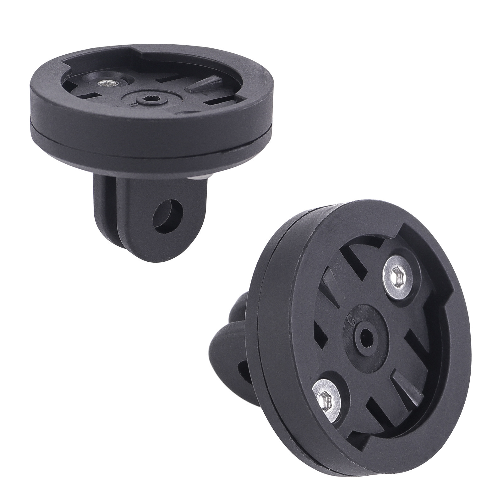 Soporte colgante de 2 puntas para tallo inferior (negro)