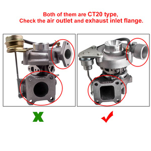 CT20 Turbocharger for Toyota Hiace Hilux Landcruiser <strong>Turbo</strong> 2LT 2.4L 17201-54060 - Product Image 6