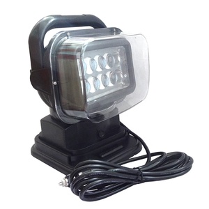 ไฟค้นหา LED กันน้ำ50วัตต์รีโมทคอนโทรลไร้สายไฟค้นหาสำหรับงานหนักไฟ360องศาหมุนได้ - Product Image 4