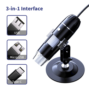 Dearsee 1600X <strong>Digital</strong> <strong>Microscope</strong> Camera 3 in 1 USB Micro Type C Electron <strong>Microscope</strong> for Android and PC - Product Image 6
