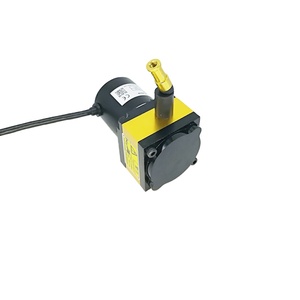 Codificador de potenciómetro de Sensor de desplazamiento de cable de 1000mm Salida de 0-10V para medición de ángulo y posición lineal