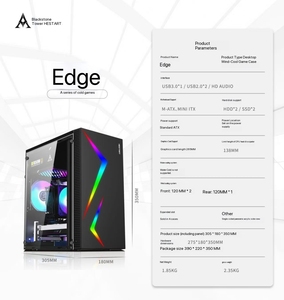 カスタムDIYデスクトップコンピュータIntel Core I5 H610M-D EVOメモリ16GDDR4 3200 SSD 1テラバイトのモニター21.5インチ - Product Image 1