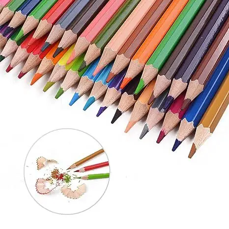 Cor vibrante Lápis Colorido Escola Personalizada Crianças Professores Soft Core Art Desenho Lápis para Colorir Esboço Pintura