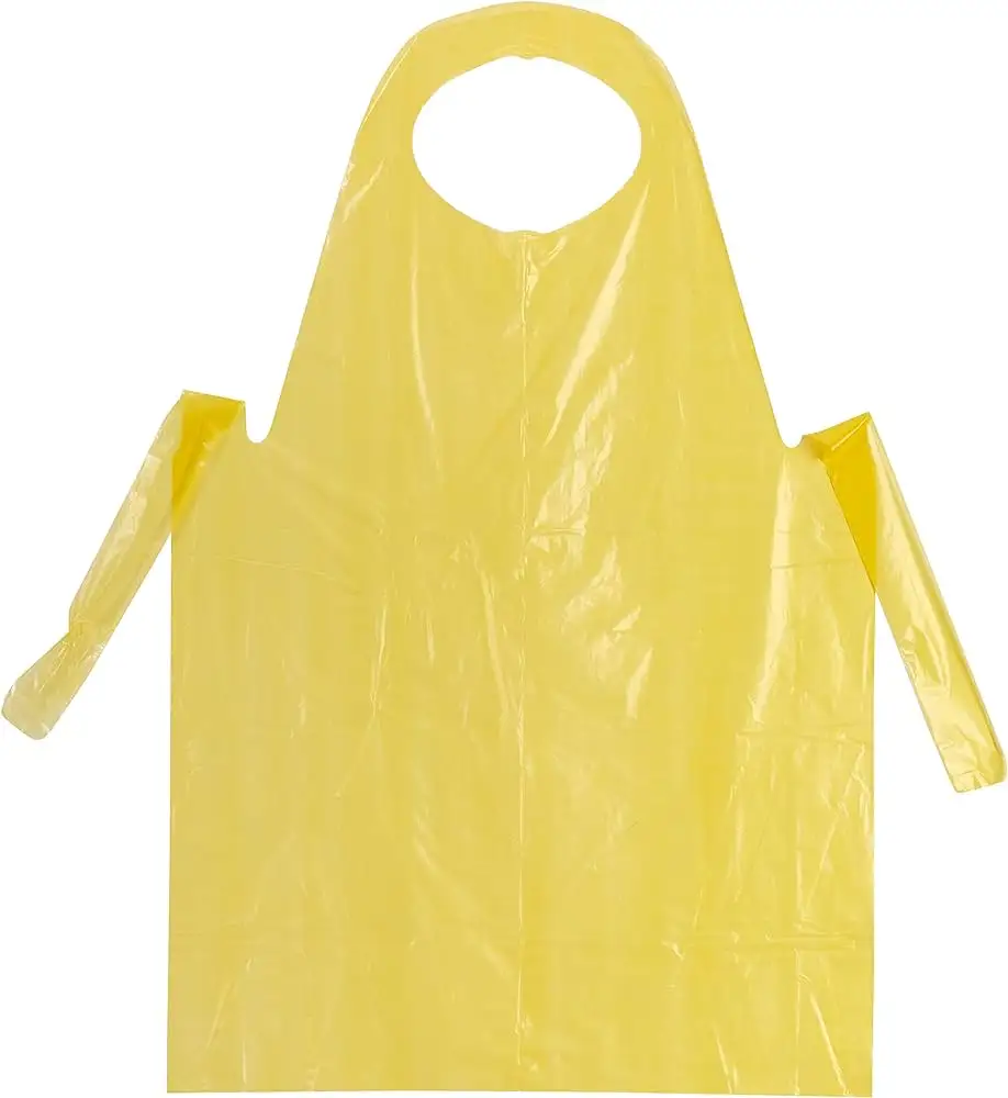 Medical Protective Cleaning Cheap Disposable Polyethylene Factory Price Household Kitchen PE Apron for Adults