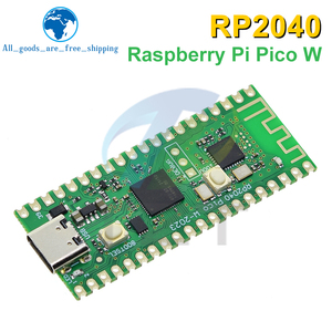 RP2040 Raspberry Pi Pico W Board with 2.4G WiFi Micro Dual-Core 264KB <strong>ARM</strong> Microcomputers High-Performance <strong>Cortex</strong>-M0 <strong>Processor</strong>