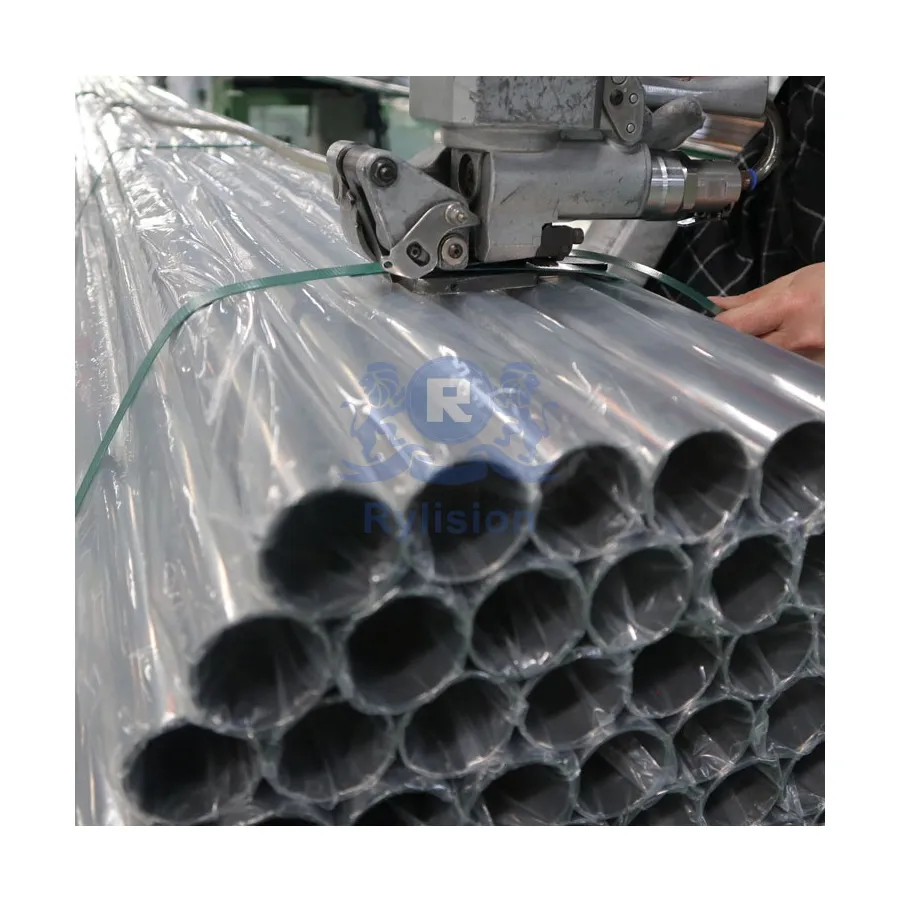 Tuyaux en acier inoxydable de haute qualité 0.2-20mm ronds BA Surface 409 430 Tuyaux en fer soudés pour la construction