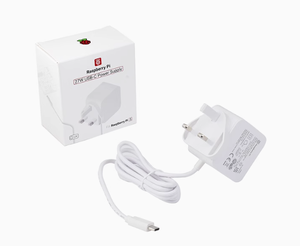 Raspberry Pi電源27W USB-C 5.1V 5A充電EU米国英国CNプラグパワーアダプターRaspberry Pi 5用公式オリジナル - Product Image 2