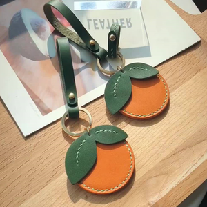 Sevimli Anti-Scratch koruyucu deri anahtarlık tutucu kılıf GPS Tracker cüzdan tuşları uyumlu bulucu anahtarlık yüzük - Product Image 3