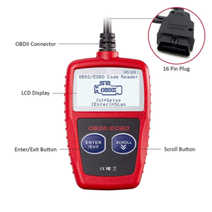 MS309 OBD2 OBDII escáner multi-idiomas escáner automotriz herramienta de diagnóstico coche OBD2 EOBD herramienta de escaneo de diagnóstico automático lector de código - Product Image 2