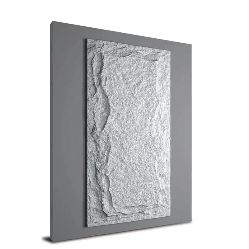 Pu taş poliüretan Pu Faux tuğla 3D dekorasyon Pu taş duvar paneli