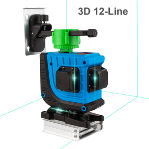 自动自流平旋转绿色12线4d自流平360工具旋转激光水平仪 - Product Image 4