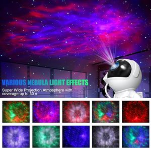Astronot bulutsusu yıldız Galaxy projektör, gerçek yıldızlı gökyüzü, gece lambası, ev partisi dekor, çocuklar ve yetişkinler için hediyeler, uzaktan ve zamanlayıcı