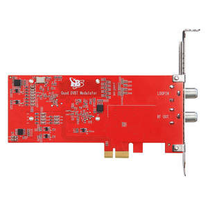 TBS6104 DVBT Quad Modulator Card DVB-T Modulador de alto rendimiento Tarjeta PCIe para transmisión de TV digital
