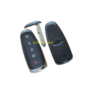 Ford 5 düğme için szvorcar araba çevirme anahtarı FO38R acil anahtar FCC ID ile akıllı anahtar 433mhz Chip çip: M3N5WY8609 ** - Product Image 1