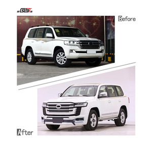 LC300 Modellista modeli yükseltme için GBT popüler LC200 vücut <span class=keywords><strong>kiti</strong></span> için 2008-2020 Land Cruiser 200 dönüştürmek <span class=keywords><strong>kiti</strong></span> tampon ışık aksesuarları - Product Image 3