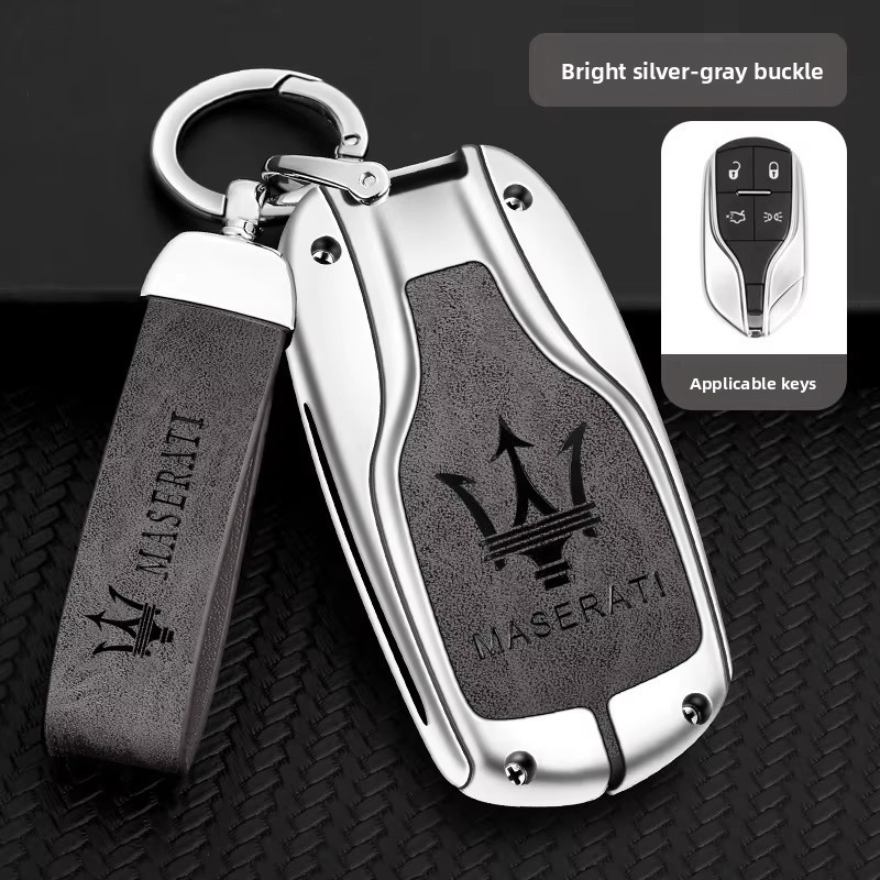 Silver buckle gray