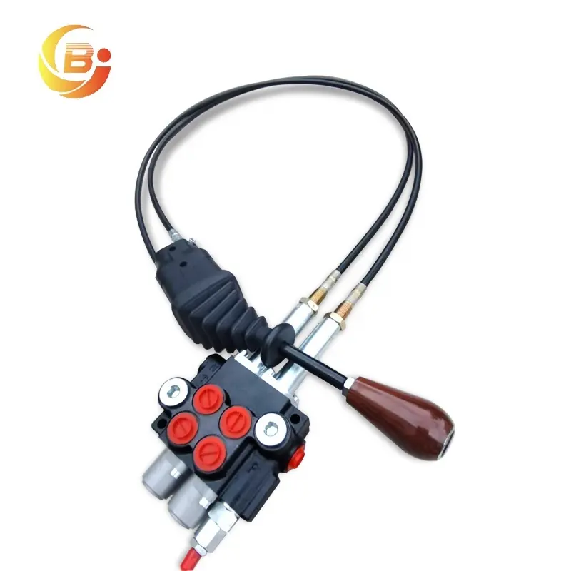 1 Joystick Control Two Oil-out Tractor Hydraulic Valve Types Body
