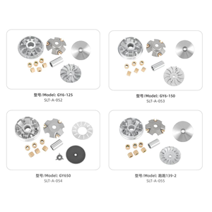 高性能踏板车变速器套件，带滚轮配重驱动皮带轮，适用于Gy6 125 150cc摩托车基本零件 - Product Image 5