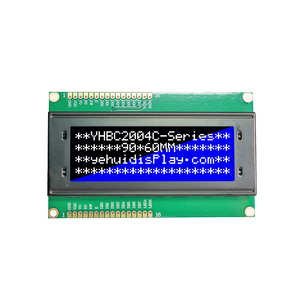 Pantalla LCD de bajo consumo de energía 20x4 de alto rendimiento Monocromo 5V Voltaje 146*43 Tamaño Perfecto para electrónica de consumo - Product Image 1